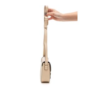 Bolsa Beira Rio Transversal Feminina Botão Magnético 80036.1 Off-White
