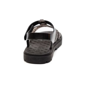 Sandália Lue Lua Papete Infantil Menina Glitter 146000-524 Preto