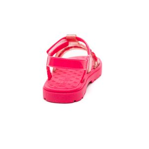 Sandália Lue Lua Papete Infantil Menina Glitter 132005-4 Rosa