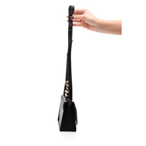 Bolsa Beira Rio Flap Feminina Botão Magnético 80018.3 Preto
