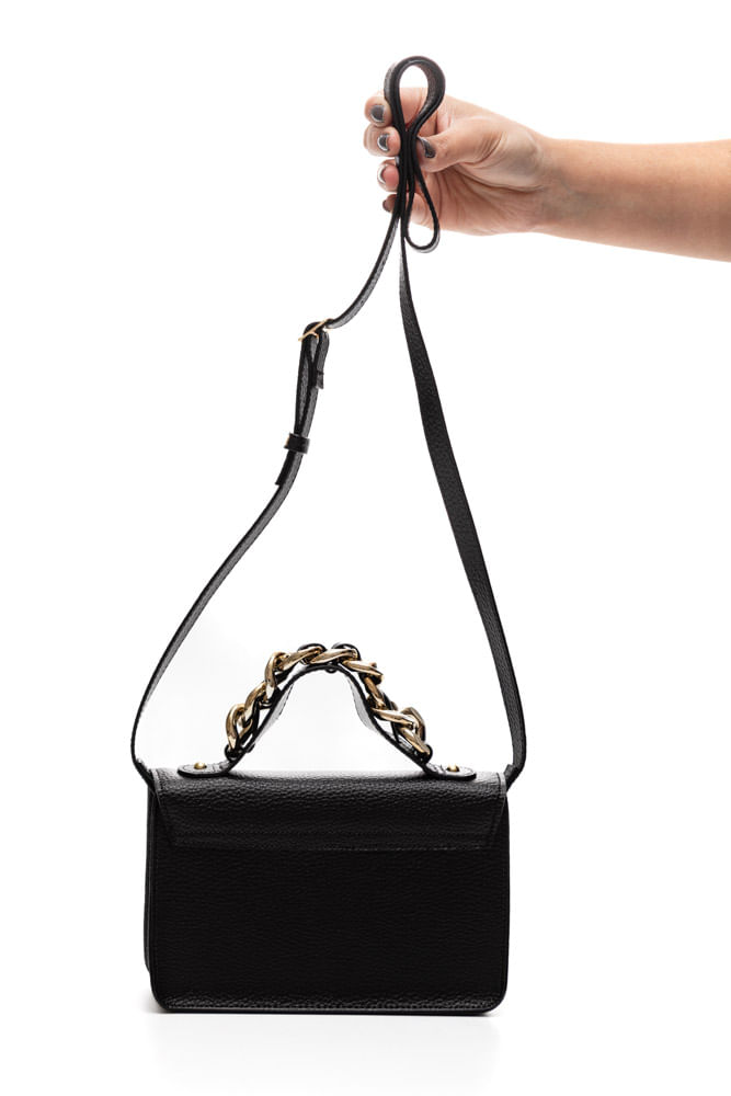 Bolsa-Beira-Rio-Flap-Feminina-Botao-Magnetico-80018.3-Preto