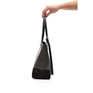Bolsa Beira Rio Tote Feminina Zíper 80021.3 Preto