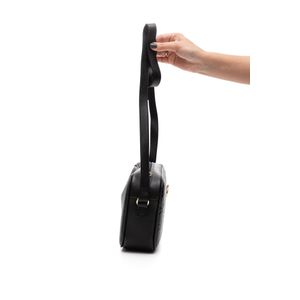 Bolsa Beira Rio Crossbody Feminina Zíper 80033.2 Preto