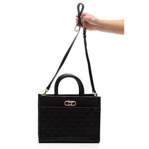 Bolsa Beira Rio Handbag Feminina Napa Floter 80028.2 Preto