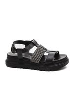Sandalia-Modare-Papete-Feminina-Napa-Floather-Nature-7200.101-Preto