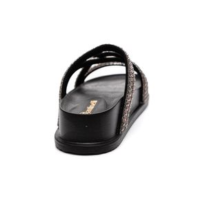 Chinelo Santinelli Papete Feminina Com Strass 1550-001-242 Preto