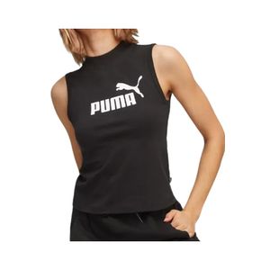 Regata Puma Essentials Slim Logo Feminino 673695 Preto