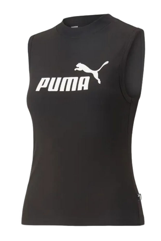 Regata-Puma-Essentials-Slim-Logo-Feminino-673695-Preto