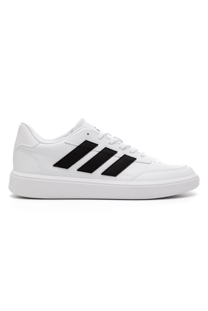 Tenis-Adidas-Courtblock-Masculino-Casual-Jj7372-Branco