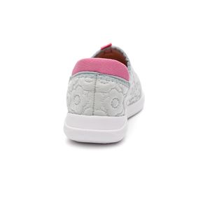 Tênis Molekinha Infantil Menina Sem Cadarço 2503.35 Cinza