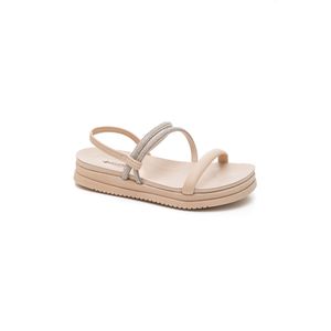 Sandália Mississipi Flatform  Feminina Mc365-02 Off-White