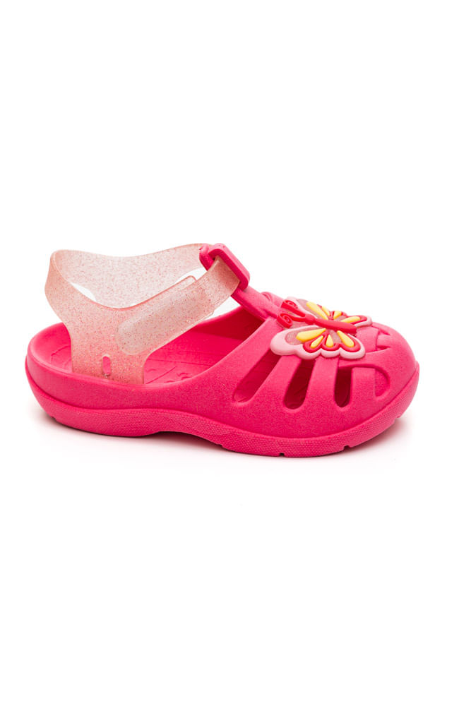Sandália Lue Lua Babuche Infantil Menina 129024-633 Pink
