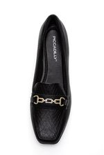 Sapato-Piccadilly-Salto-Baixo-Feminino-Texturizado-160079-Preto