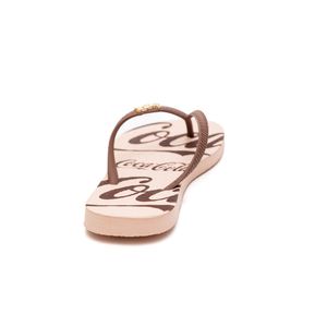 Chinelo Coca-Cola Slim Feminino  Cc4496 Rosa Claro