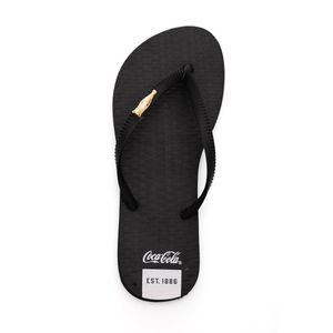 Chinelo Coca-Cola Slim Feminino Cc4493 Preto