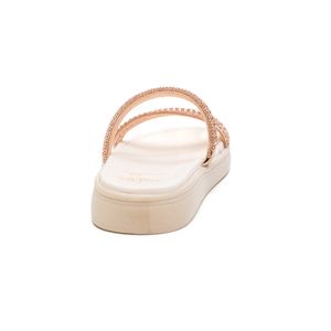 Chinelo Sua Cia Mini Papete Juvenil Menina Strass 9158.51998 Cobre