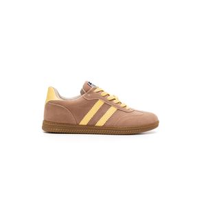 Tênis Sua Cia  Casual Feminino Street Camurça  8355v25.15894 Amarelo