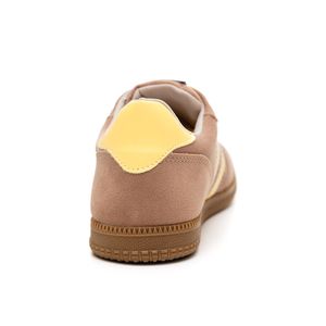 Tênis Sua Cia  Casual Feminino Street Camurça  8355v25.15894 Amarelo