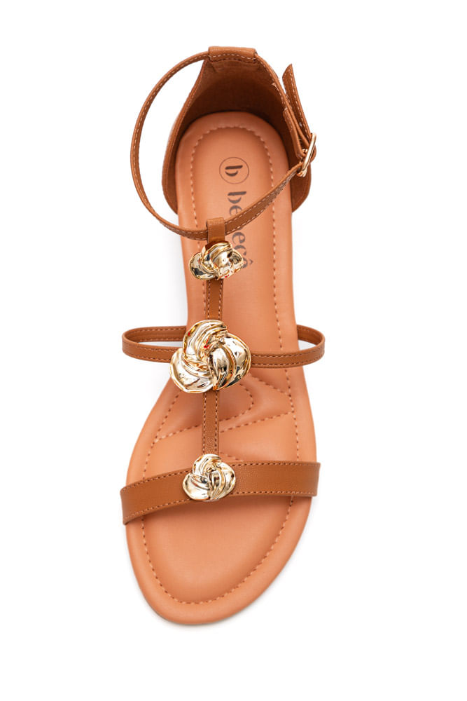 Sandalia-Bebece-Salto-Baixo-Feminina-Flor-T5228-432new-Caramelo