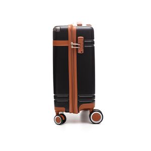 Mala De Viagem Luxcel Pequena Polo King 10kg -  Mf10502pk-20 Preto