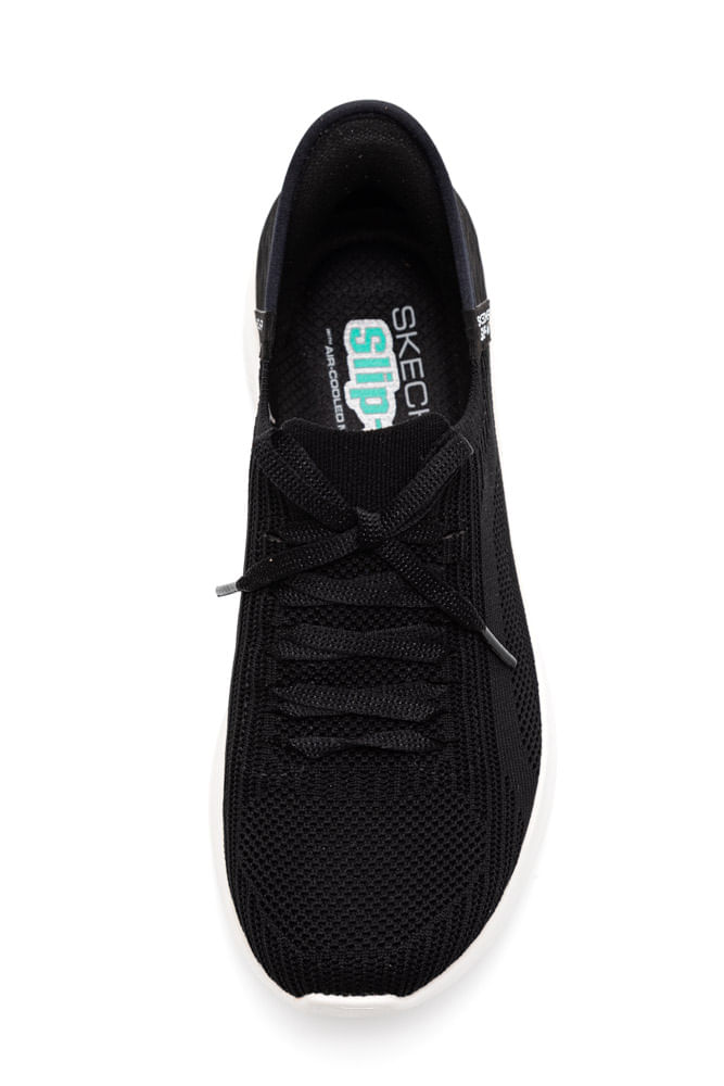 Tenis-Skechers-Slip-Ins-Ultra-Flex-3.0-Feminino-Casual-149710-Blk-Preto