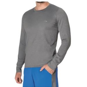 Camiseta Actvitta Masculina Manga Longa  Fast Dry Uv 40004.3 Cinza