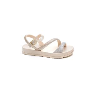 Sandália Zaxy Juvenil Menina Glitter New 19124-Bj620 Branco