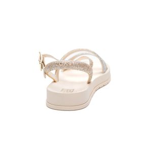Sandália Zaxy Juvenil Menina Glitter New 19124-Bj620 Branco