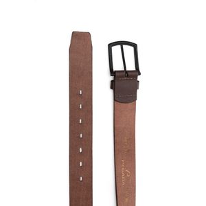 Cinto Pegada Masculino Em Couro Ci002366-02 Marrom