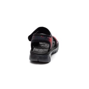 Sandália Novopé Led Infantil Menino  Flat Sport Homem Aranha  85001511-3247 Preto