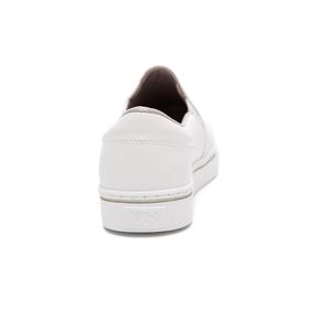 Tênis Via Marte Slip On Feminino Napa Flower 016-009-01 Branco