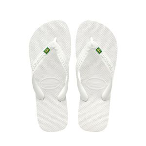 Chinelo De Dedo Tradicional Havaianas Brasil Branco