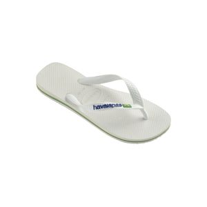 Chinelo Dedo Unissex Havaianas Brasil Logo Branco