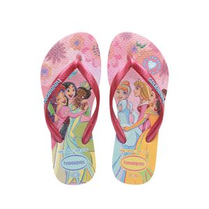 Chinelo Havaianas Kids Slim Princess Infantil Rosa
