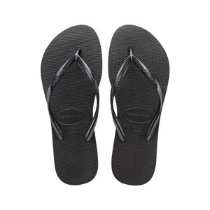 Chinelo de Dedo Feminino Havaianas Slim Preto