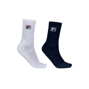 Kit 02 Pares De Meias Fila Cano Longo F-Box Color F23l00310-168 Branco