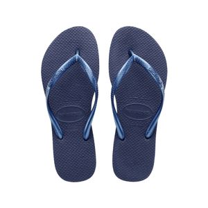 Chinelo de Dedo Havaianas Feminino Slim Marinho