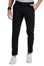 Calca-Docthos-Slim-Masculina-Sarja-Lisa-110018-Preto