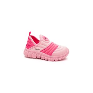 Tênis Novope Sem Cadarço Infantil Menina Flexy Fun 99001286 Rosa