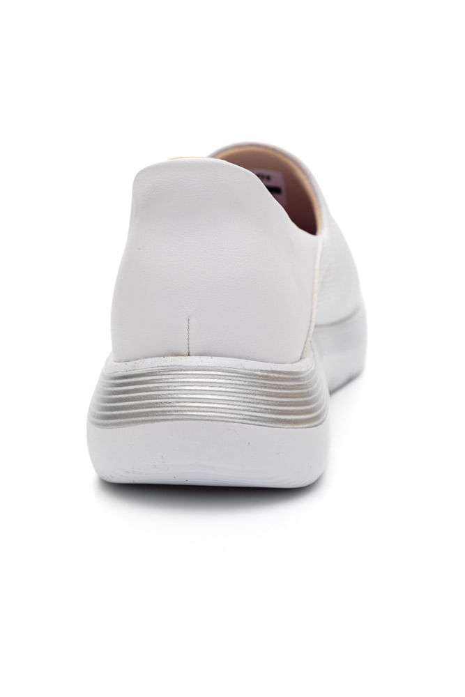 Tênis Piccadilly Slipfit Feminino Calce Fácil 925001 Branco