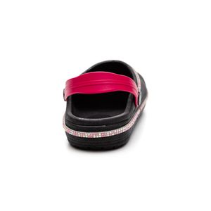 Sandália Sophia Almeida Babuche Infantil Menina Strass Preto