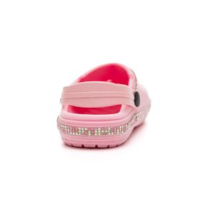 Sandália Sophia Almeida Babuche Infantil Menina Bb Strass Rosa