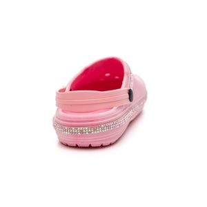 Sandália Sophia Almeida Babuche Infantil Menina Strass Rosa