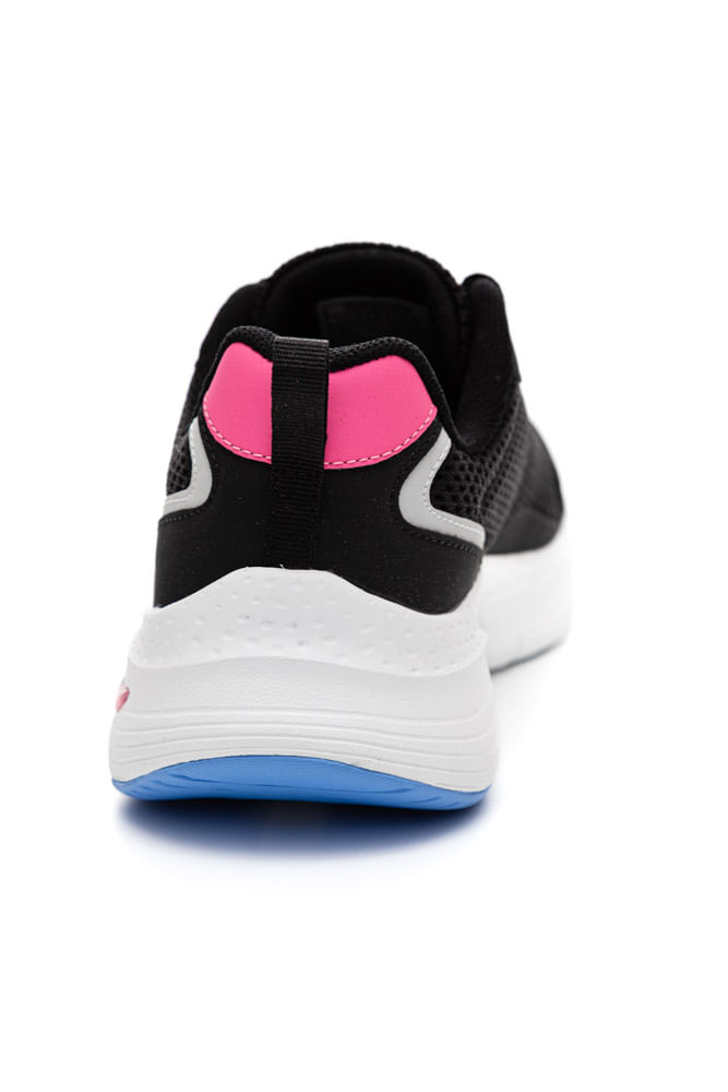 Tenis-Caminhada-Feminino-Skechers-Arch-Fit-896327br-Bkmt-Preto