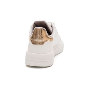 Tênis Via Marte Casual Feminino  New Floater 121-001-02 Branco