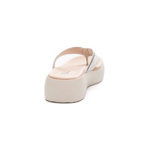 Chinelo Modare Ultra Conforto Feminino Strass  7189.105 Prata