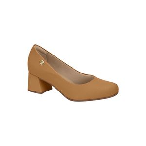 Sapato Modare Salto Baixo  Feminino 7373.100new Caramelo