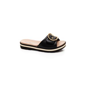 Chinelo Modare Ultra Conforto Feminino Fivela 7132.152 Preto