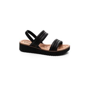 Sandália Campesí Flatform Feminina Extra Soft Cp374-04 Preto
