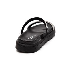 Chinelo Vizzano Papete Feminina Strass 6459.110 Preto